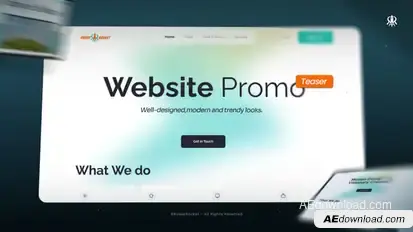 Website Promo Teaser Openers template preview