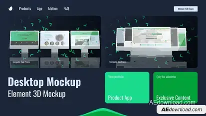 Website Promo Web Presentation Product Promo template preview