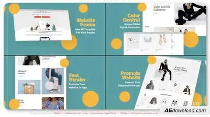 Website Promo Z10 Product Promo template preview