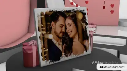Wedding & Valentine Slideshow Video Displays template preview