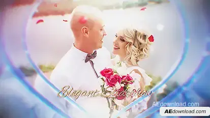 Wedding Opener Video Displays template preview