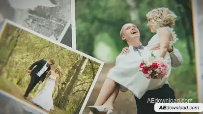Wedding Memories Video Displays template preview