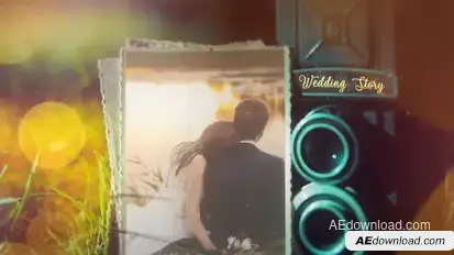 Wedding Video Displays template preview