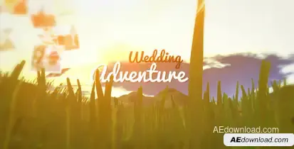Wedding Adventure Video Displays template preview
