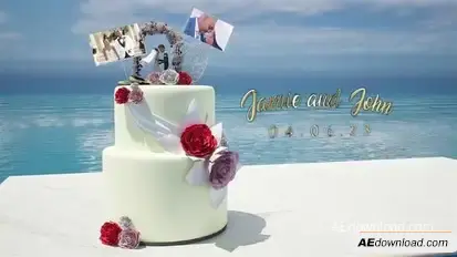 Wedding Cake Opener Openers template preview