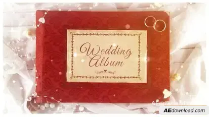 Wedding Day Album Opener Openers template preview