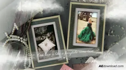 Wedding Day Slideshow Video Displays template preview