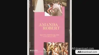 Wedding Day // Vertical Video Video Displays template preview