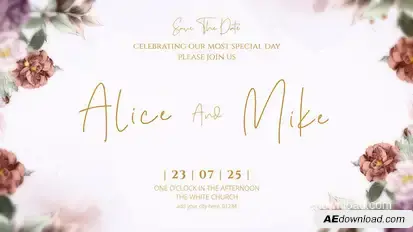 Wedding Intro Openers template preview