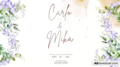 Wedding Intro Openers template preview