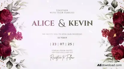Wedding Intro Openers template preview
