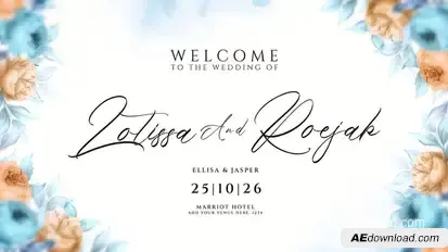 Wedding Intro Openers template preview