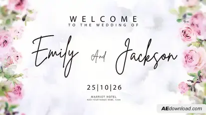 Wedding Intro Openers template preview
