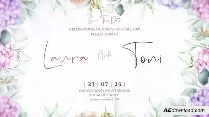 Wedding Intro Openers template preview