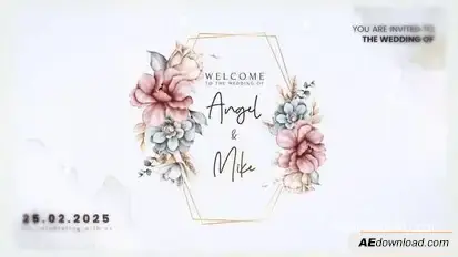 Wedding Intro V1 Openers template preview