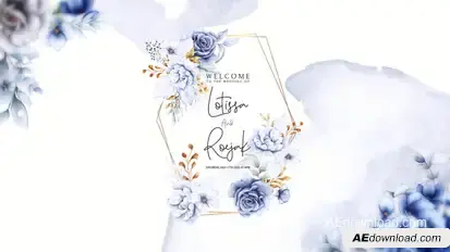 Wedding Intro V10 Video Displays template preview