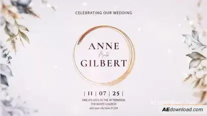 Wedding Intro V2 Openers template preview