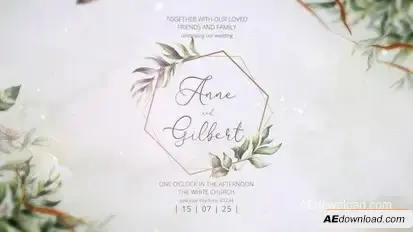 Wedding Intro V4 Openers template preview