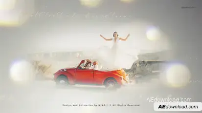 Wedding Invitation Video Displays template preview
