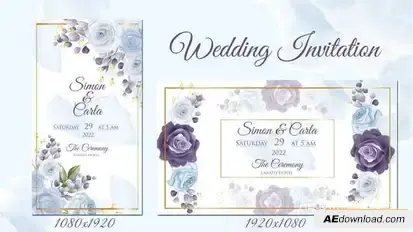 Wedding Invitation Openers template preview