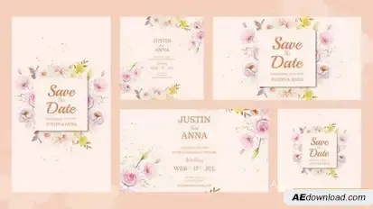 Wedding Invitation Openers template preview