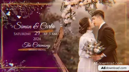 Wedding invitation Openers template preview