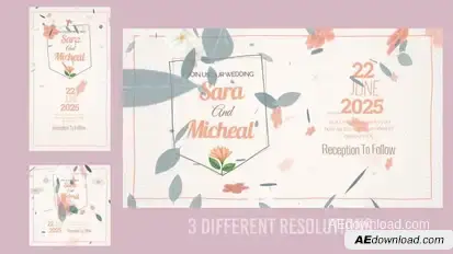 Wedding Invitation Titles template preview