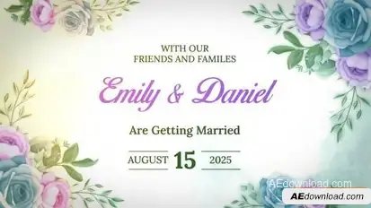 Videohive Wedding Invitation 56655428 Openers template preview