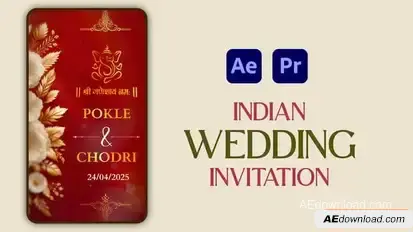 Videohive Wedding Invitation 57283127 Openers template preview