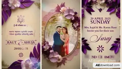 Videohive Wedding Invitation 57795883 Openers template preview