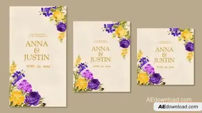 Wedding Invitation Intro 2 Openers template preview
