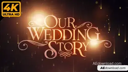 Wedding Memories Video Displays template preview