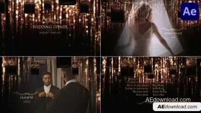Wedding Opener for After Effects Openers template preview