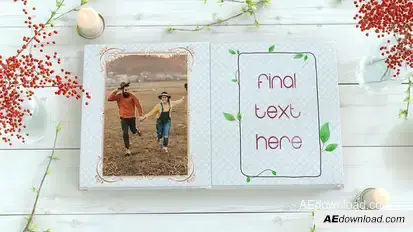 Wedding Or Valentine's Day Photo Album Video Displays template preview