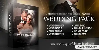 Wedding Pack Two Video Displays template preview