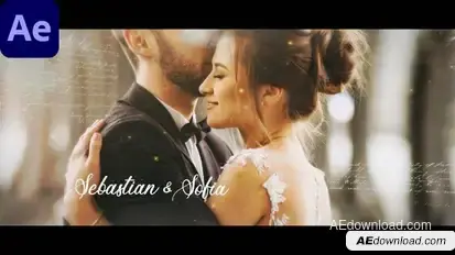 Wedding Parallax Slideshow Video Displays template preview