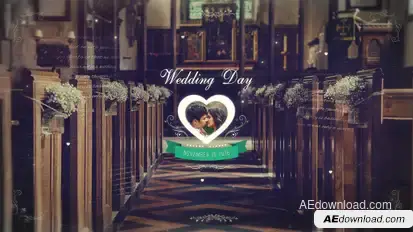 Wedding Parallax Slideshow Video Displays template preview