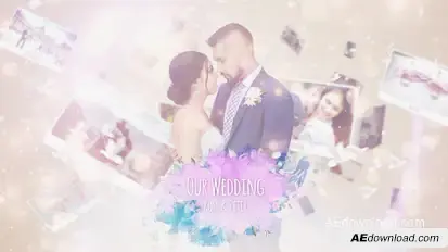 Wedding Photo Story Openers template preview