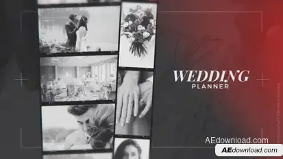 Wedding Planner Video Displays template preview