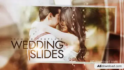 Wedding Slides Video Displays template preview