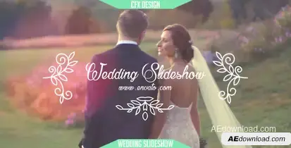 Wedding Slideshow Video Displays template preview