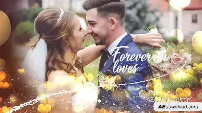 Wedding Slideshow Openers template preview