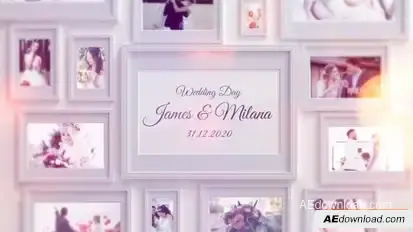 Wedding Slideshow Openers template preview