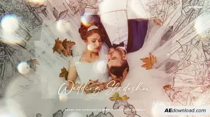 Wedding Slideshow Video Displays template preview