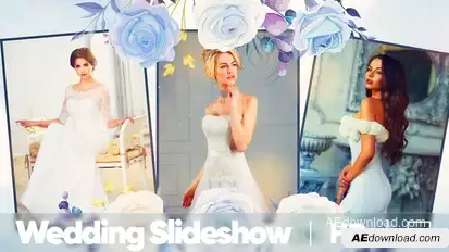 Wedding Slideshow Video Displays template preview