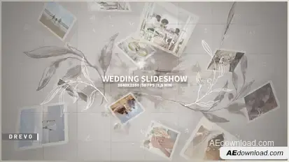 Wedding Slideshow Video Displays template preview