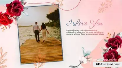 Wedding Slideshow Openers template preview