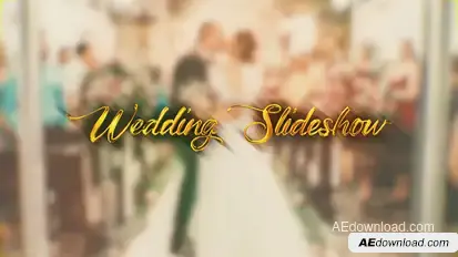 Wedding Slideshow Video Displays template preview