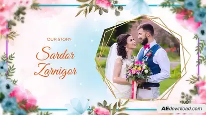 Wedding Slideshow || Love Story Slideshow Video Displays template preview