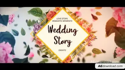 Wedding Slideshow v2 Video Displays template preview